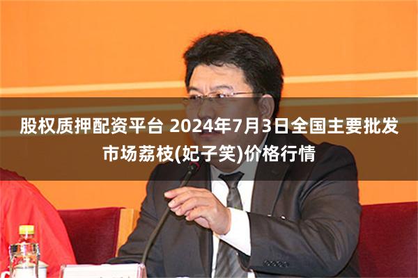 股权质押配资平台 2024年7月3日全国主要批发市场荔枝(妃子笑)价格行情