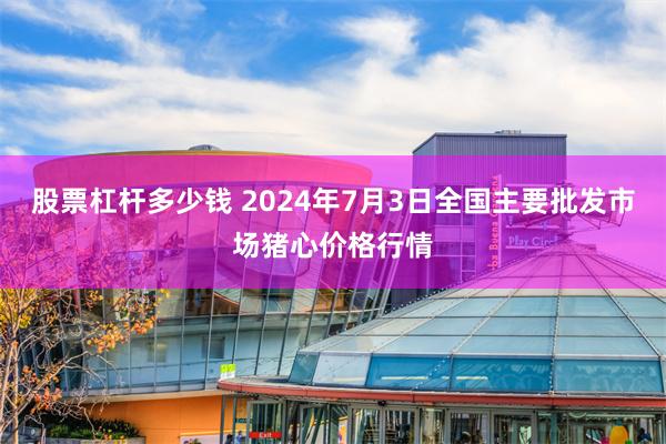 股票杠杆多少钱 2024年7月3日全国主要批发市场猪心价格行情