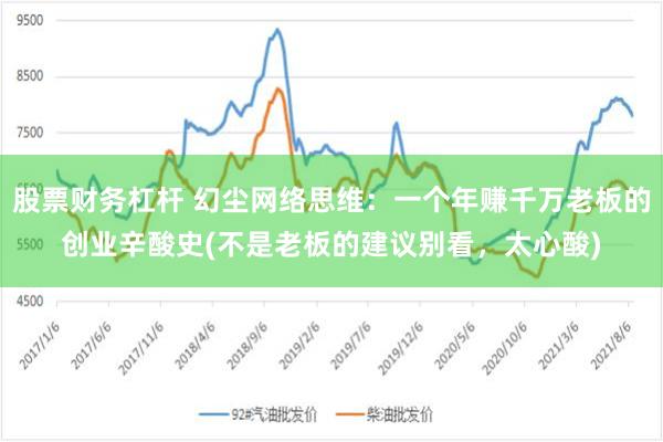 股票财务杠杆 幻尘网络思维：一个年赚千万老板的创业辛酸史(不是老板的建议别看，太心酸)