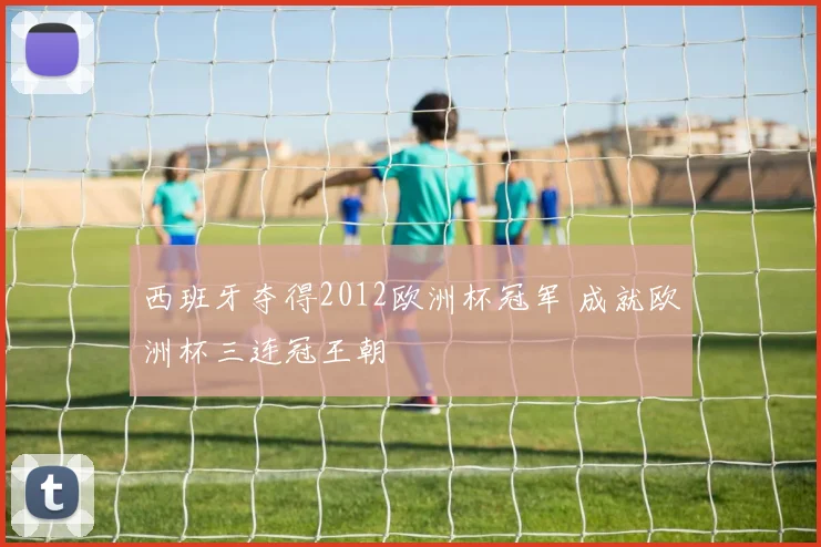西班牙夺得2012欧洲杯冠军 成就欧洲杯三连冠王朝