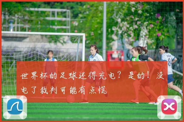 世界杯的足球还得充电？是的！没电了裁判可能有点慌